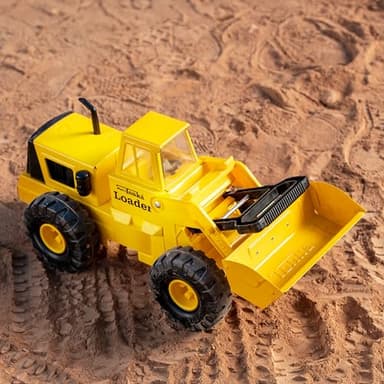 Tonka Retro Front Loader - Collector's Edition - Made with 2X More Steel, Kids Construction Toy, Metal Truck, Toy Truck for Boys and Girls, Kids, Toddlers, Ages 3+ - Image 2