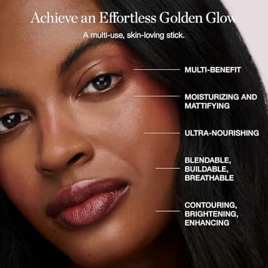 Ogee Face Stick Trio - Golden Contour Stick Makeup Collection - Certified Organic Bronzer, Blush Stick, and Highlighter Stick for a Flawless Look - Image 6