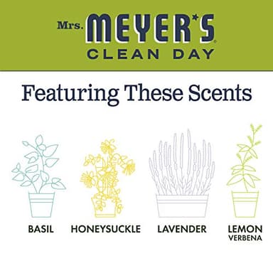 MRS. MEYER'S CLEAN DAY All-Purpose Cleaner Spray, Cruelty Free Formula, Lemon Verbena, 16 fl. oz - Pack of 3 - Image 8