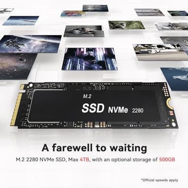 Beelink SER5 Mini Pc,AMD Ryzen 5 5500U (6 C / 12T,up to 4.0 GHz),Mini Computer with 16 GB DDR4 / 500 GB NVMe SSD,Support Triple Screen Display, WiFi 6, BT 5.2,Type-C, 2.5G LAN,Win 11 Pro - Image 4