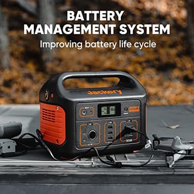 Jackery Portable Power Station Explorer 500, 518Wh Outdoor Solar Generator Mobile Lithium Battery Pack with 110V/500W AC Outlet for Home Use, Emergency Backup,Road Trip Camping (Solar Panel Optional) - Image 4