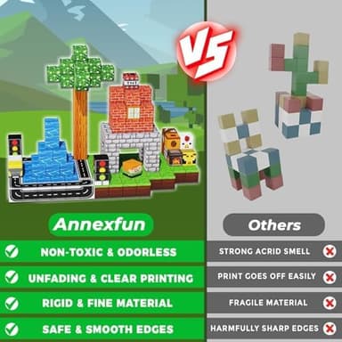 Magnetic Blocks - 150PCS Magnetic Building Blocks Road Forest Magnetic Cubes - STEM Toys for Montessori Toddler Birthday Gifts -STEM Sensory Construction Toys for Kids Ages 3+ for Boy & Girl - Image 5