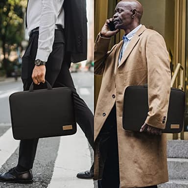 bagasin Laptop Sleeve Case, 15 15.6 16 inch TSA Laptop Sleeve Water Resistant with 4-Layer Protection, Computer Carrying Bag Compatible with MacBook, HP, Dell, Lenovo, Asus Notebook - Image 6