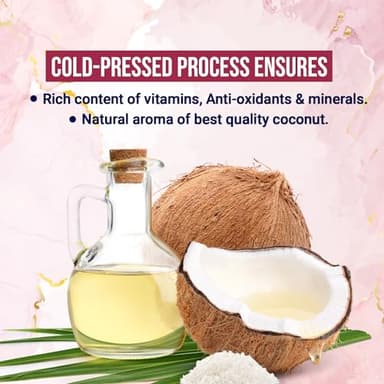 Parachute Advansed SkinPure 100% Organic Extra Virgin Coconut Oil with Rose Oil |Face & Body Oil Moisturizer |Boosts Collagen| Cold Pressed | 6.7 fl.oz | Glass Jar (Pack of 2) - Image 5