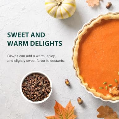 Soeos Whole Cloves 4 oz, Gluten Free, Non GMO, Kosher, Fresh Hand Picked Cloves, Great for Food and Tea - Image 6