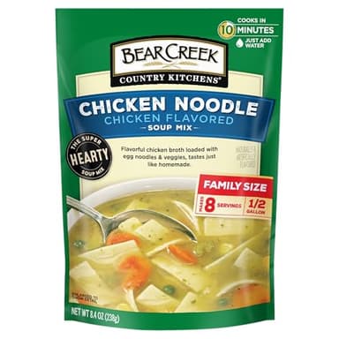 Bear Creek Soup Mix, Chicken Noodle, 8.4 Ounce (Pack of 6) - Image 1