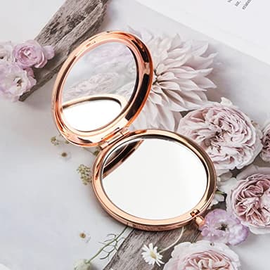 WSNANG Music Musical Inspired Gift Music Musical Pocket Mirror You are Braver Stronger Smarter Musical Lover Makeup Mirror(MM Mirror) - Image 3