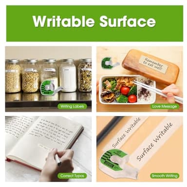 JWOWO 12 Invisible Tape with 12 Refillable Tape Dispenser, Home Office Supplies and Back to School Supplies for College and Classrooms, Matte Finish, 3/4 in x 650 in - Image 5