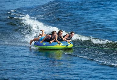 O'Brien Ultra Screamer 3 Person Towable Tube, Blue - Image 2