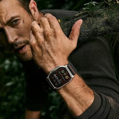 Suitisbest Sport Bands Compatible with Apple Watch Ultra Band 49mm 46mm 45mm 44mm 42mm Men, Stretchy Nylon Sport Loop Strap with S-Hook for iWatch Series 11 10 9 8 7 6 5 4 3 2 1, SE 3 2 1, Ultra 3 2 1 - Image 7