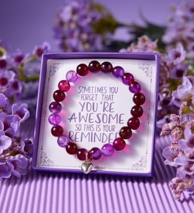 CITTA Gifts for Women Mom Wife Her, Unique Birthday Mother's Day Thank You Gift for Women, Best Friend, Lavender Spa Bath Gift Basket Set for Her, Self Care Get Well Retirement Appreciation Gifts - Image 5