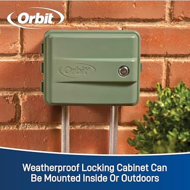 Orbit 57896 6-Station Outdoor Swing Panel Sprinkler System Timer - Image 8