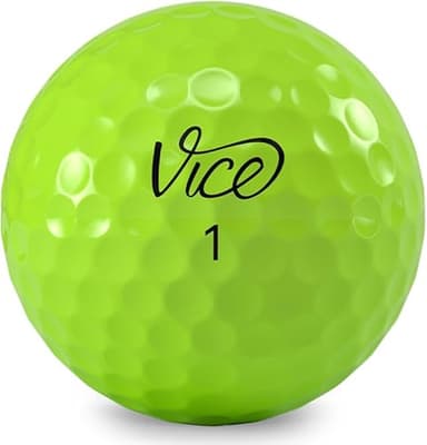 VICE Golf Pro Soft Lime Golf Balls - Image 2