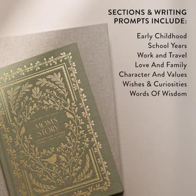 Mom's Story: A Memory and Keepsake Journal for My Family (Heirloom Story Books and Guided Journals) - Image 3