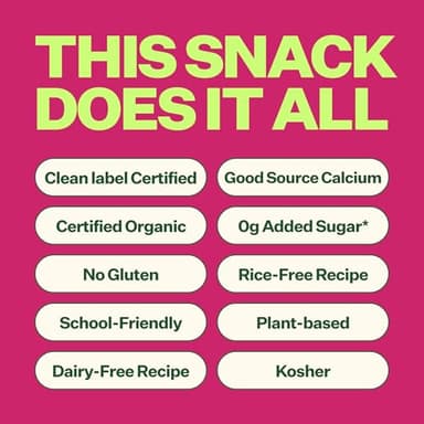 Yumi Smoothie Melts - Toddler, Kids & Baby Snacks, Gluten-Free, No Added Sugar. Organic Plant Based Like Bites - 4 Real Fruits & Vegetables Puree Melties, School Safe, Strawberry & Kale (6 ct.) - Image 5