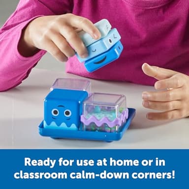 Learning Resources Cool Down Cubes Sensory Fidget Set, Fidgets for Kids, Sensory Toys for Toddlers, Fidgets for Classrooms, Ages 3+,5 Pieces - Image 4