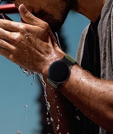 Lerobo 5 Pack Stretchy Bands Compatible with Samsung Galaxy Watch 7 6 5 4 FE Band 40mm 44mm 45mm/Watch 6 4 Classic 4 42mm 46mm 43mm 47mm/Active 2,20mm Soft Nylon Solo Loop Band Elastic Strap - Image 3