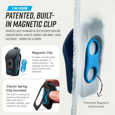 noxgear 39g Wearable Bluetooth Speaker, Magnetic Mini Clip-On, Waterproof Up to 15 Hours Playtime | Clip On Bluetooth, Wearable Speaker with Microphone, 100ft Range - Image 10