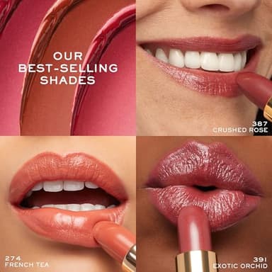 Lancôme L'Absolu Rouge Hydrating Cream Lipstick - Smudge-Resistant & Luminous Finish - Up To 18HR Comfort - 355 Rose Cocktail - Image 10