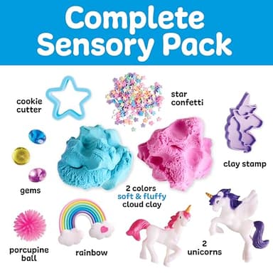 Creativity for Kids Sensory Pack: Unicorn - Sensory Toys for Toddlers, Unicorn Gifts for Girls, Toddler Activities and Sensory Bin Fillers (Ages 3+) - Image 2