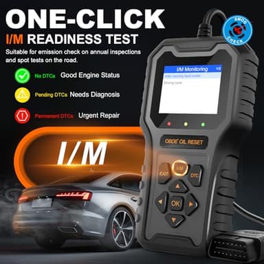 Vehpow OBD2 Scanner, Professional Code Readers for Check Engine Light/Oil Light Reset, OBD 2 Scanner Diagnostic Tool, Fast and Accurate Scan Tools for Car 1996+, 2.8'' Color Screen - Image 3