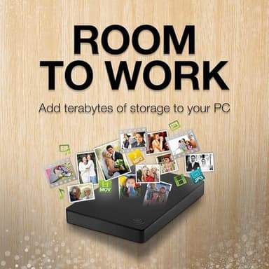 Seagate Portable 2TB External Hard Drive HDD — USB 3.0 for PC, Mac, PlayStation, & Xbox -1-Year Rescue Service (STGX2000400) - Image 3