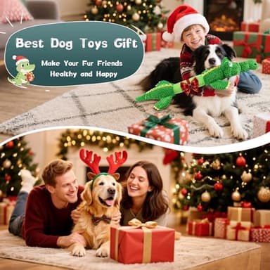 WOWBALA Dog Toys for Aggressive Chewers : Tough Interactive Tug of War Dog Toys-Squeaky Chew Toys for Small,Medium,Large Breed - Image 7