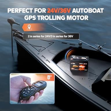 Litime 12V 100Ah Trolling Motors LiFePO4 Battery (Group 31), 12 Volt Bluetooth Lithium Batteries, Max. 15000 Deep Cycles, 100A BMS, Low-Temp Protection for Marine, Boat, Yacht, RV, Solar (2-Pack) - Image 5