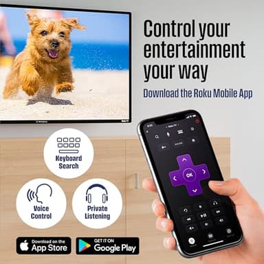 Westinghouse Roku TV - 24 Inch Smart TV, HD Television with Wi-Fi Connectivity and Mobile App, Flat Screen, Bluetooth, Compatible with Apple AirPlay, Alexa and Google Assistant - Image 6