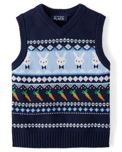 The Children's Place,and Toddler Sweater Vest,18-24 Monts - Image 1