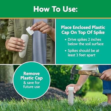 Miracle-Gro Tree and Shrub Plant Food Spikes, For Deciduous, Flowering and Evergreen Trees, Hydrangeas, and Acid-Loving Plants, 12 Spikes - Image 9