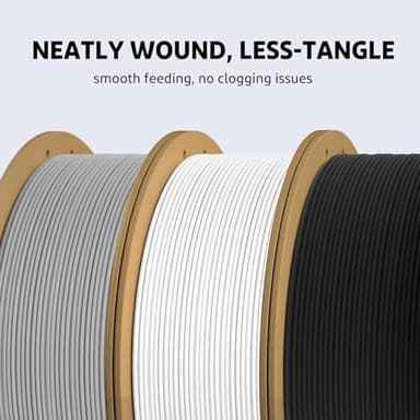 ELEGOO PLA Plus Filament 1.75mm Beige 1KG, PLA+ Tougher and Stronger 3D Printer Filament Dimensional Accuracy +/- 0.02mm, 1kg Spool(2.2lbs) Fits for Most FDM 3D Printers - Image 4