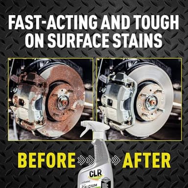 CLR Brands Automotive Calcium, Lime & Rust Remover Spray, 22 oz., Cleaning Spray for Multiple Surfaces, EPA Safer Choice Certified, Ammonia, Phosphate and Bleach Free Cleaner - Image 5