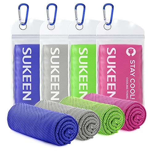 Sukeen Cooling Towel for Neck and Face (40"x12"), Microfiber Bulk Cooling Towels for Athletes Cooling Neck Wraps Instant Cooling Towels for Yoga,Gym,Golf,Running,Fitness and Workout - Image 1