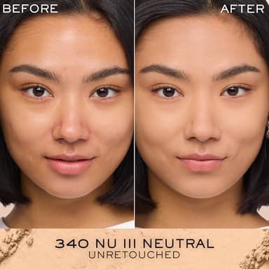 Lancôme Dual Finish Powder Foundation - Buildable Sheer to Full Coverage Foundation - Natural Matte Finish - 130 Porcelaine D'Ivoire Neutral - Image 3