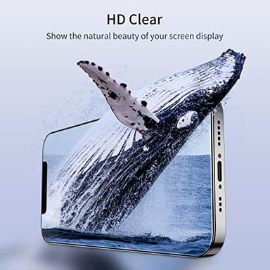 UNBREAKcable Shatterproof Tempered Glass Screen Protector for iPhone 12/12 Pro [2-Pack] [99.99% HD Clear] [Easy Installation Frame] [9H Hardness] [Full Coverage] [Bubble Free] for Apple 6.1'' - Image 7