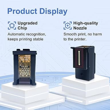 67XL Black Ink Cartridge for HP Ink 67 Replacement HP 67 Black Ink Cartridge HP67 HP67XL Envy 6055e 6000 6455e 6400 6458e DeskJet 2755e 2700 2700e 2752e 2734e 4155e 4100e Printer Ink HP 67 XL - Image 5