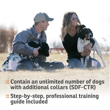SportDOG Contain + Train System - Creates Secure Play Area - Adjustable Neck Collar - Electric Fence - Durable Fencing - Waterproof - Covers 1 1/3 Acres, 1 Collar - Image 6