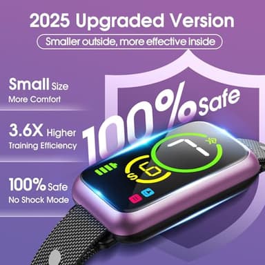 Smart Dog Bark Collar, Automatic Stop Bark Collar for Large, Medium, Small Dogs, Safe & Humane Barking Collar with Beep, Vibration & 7 Adjustable Sensitivity, Anti Barking Device IP67 Waterproof - Image 2