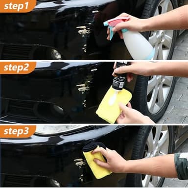 Teamoda Car Scratch Remover for Deep Scratches, Wax Scratch Remover, Paint Scratch Repair Kit with Wipe and Sponge - Image 4