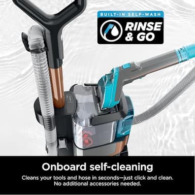 Shark EX301 CarpetXpert HairPro Pet with StainStriker, Corded Upright Deep Carpet, Rug & Upholstery Cleaner, Pet Stain Remover, Gray (Renewed) - Image 6