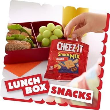 Cheez-It Snack Mix, Lunch Snacks, Office and Kids Snacks, Classic, 9oz Box (12 Packs) - Image 6