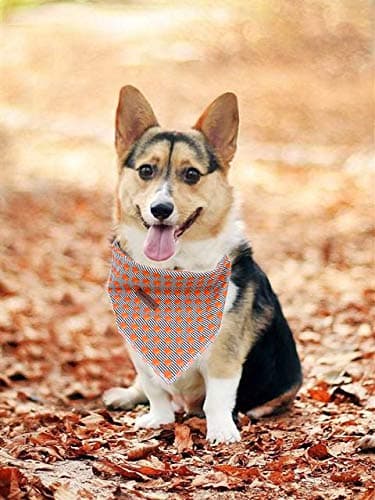 Elegant Little Tail Bandana for Boy Girl Small Medium Large Dogs, Comfortable Bibs Scarf, Adjustable Square Kerchief - Image 6
