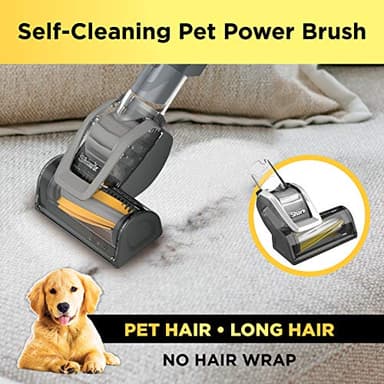 Shark | Corded Stick Vacuum Cleaner | Vertex Ultralight | Removable Handheld Vacuum | Pet Hair Vacuum for Carpet and Hard Floor | Powerful Suction | No Hair Wrap | 3 Attachments Included | HZ2002 - Image 7