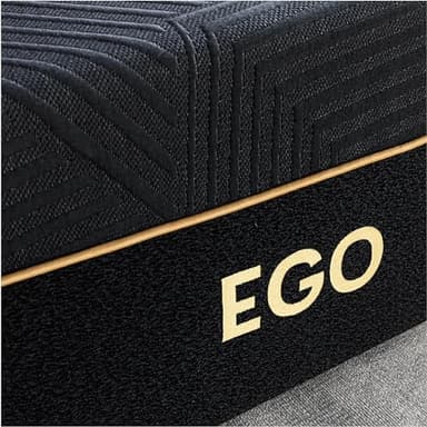 Dyonery Firm Queen 14 Inch Memory Foam Mattress in a Box, Cooling Knit Fabric Cover, Copper Memory Foam, Made in The USA of US Foam, CertiPUR-US Certified, 80”x60”, Black - Image 6