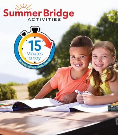 Summer Bridge Activities 3rd to 4th Grade Workbook, Activity Book With Math, Reading Comprehension, Science, Fitness, Social Studies, Writing Practice, and Flash Cards (Volume 5) - Image 4