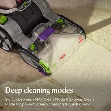 BISSELL ProHeat 2X Revolution Pet Pro Plus, 3588F, Upright Deep Cleaner, 30-minute Dry Time, Dual Dirt Lifter Powerbrush, Hose & Tool Attachment, Pet Upholstery and Tough Stain Tool Included - Image 3