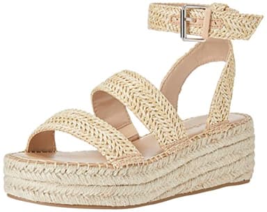 The Drop Women's Listilla Espadrille Wedge Sandal, Raffia, 8.5 - Image 1