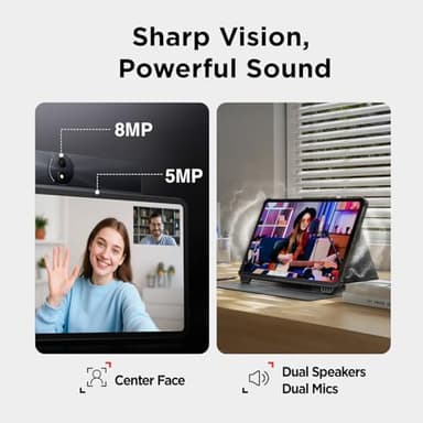 TCL NXTPAPER 11 Gen 2 Android Tablet, 11" Drawing Pad & Digital Notebook, Stylus & Flip Case Included, NXTPAPER 4.0 Display, Android 15, AI Tools, 6+6GB RAM, 64GB Storage, 8000mAh Battery, Gray - Image 7