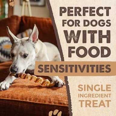 Mighty Paw Naturals Curly Bully Sticks for Dogs - Grass Fed Beef Chews. Bully Sticks for Large Dogs, Medium, Small Breeds. Lower Odor Treats for Small Pets. Single Ingredient 6” - 5 Pack - Image 8